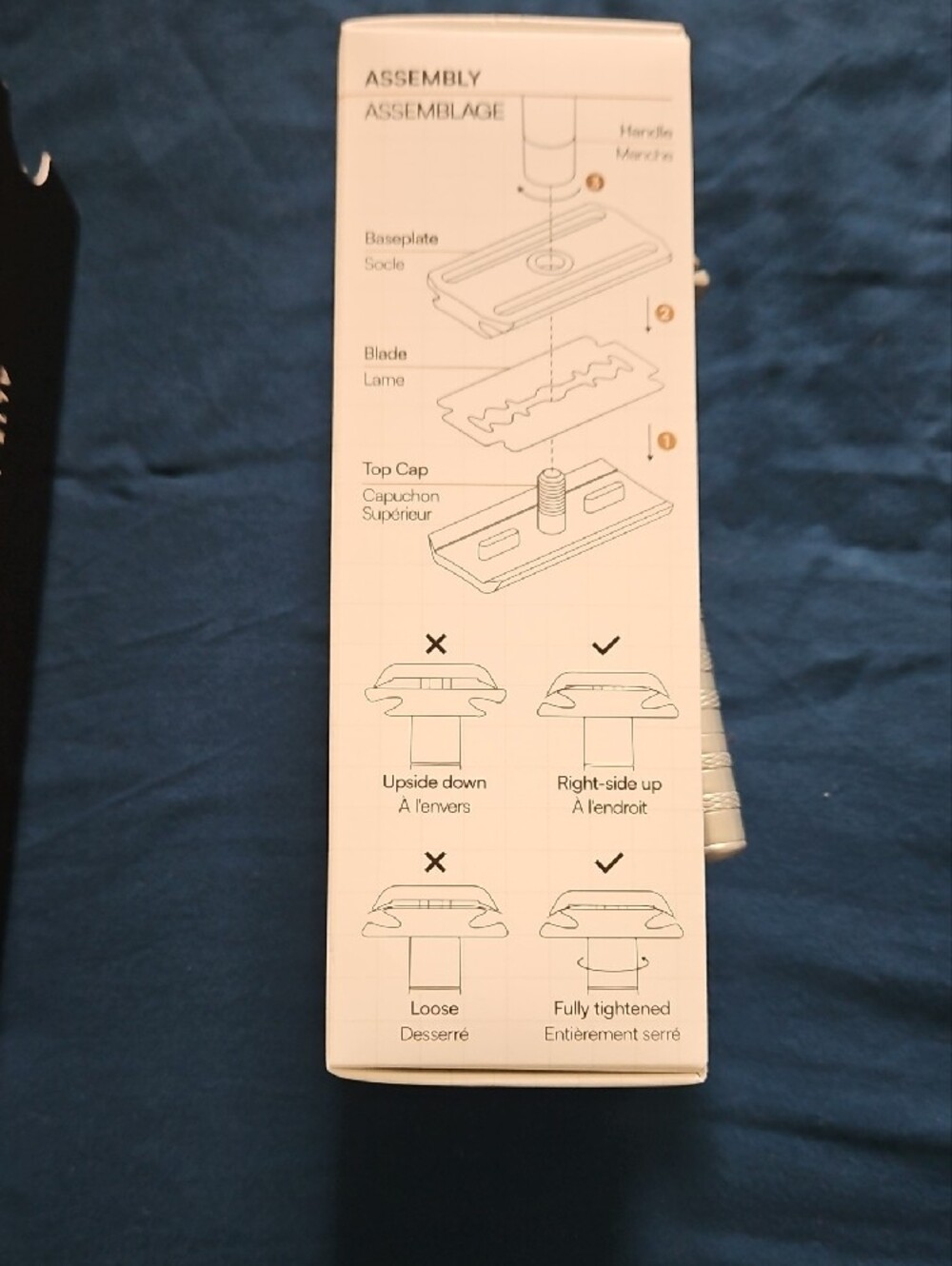 AL13 Double Edge Razor - Silver - Picture 5 of 5